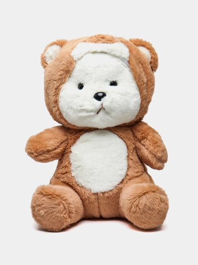 Мягкая игрушка медведь, с капюшоном, Lotso — NINEST9-MISHKA-СВЕТКОР-43MISHK