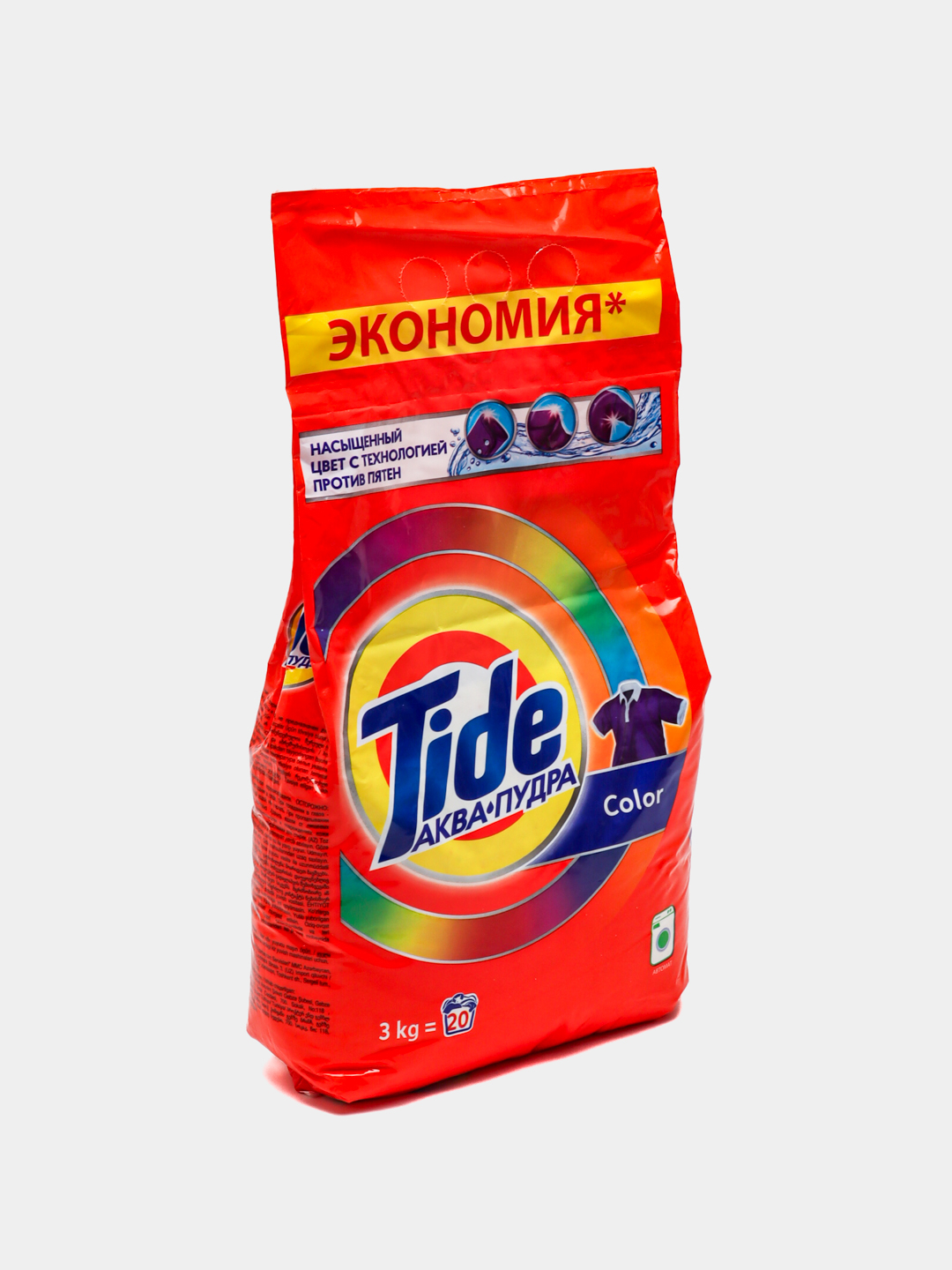 Стиральный порошок Tide Color, автомат, 3 кг купить по низким ценам в ...