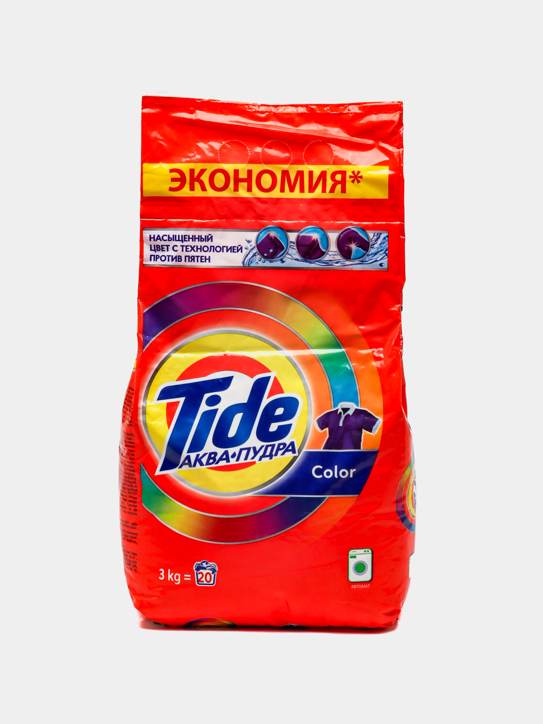 Стиральный порошок Tide Color, автомат, 3 кг купить по низким ценам в ...