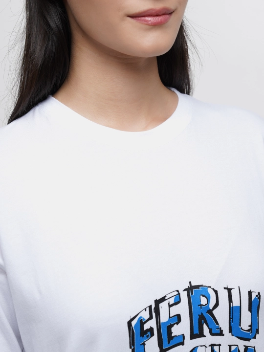 Futbolka unisex oversize FERUCOSIM, ayollar va erkaklar uchun