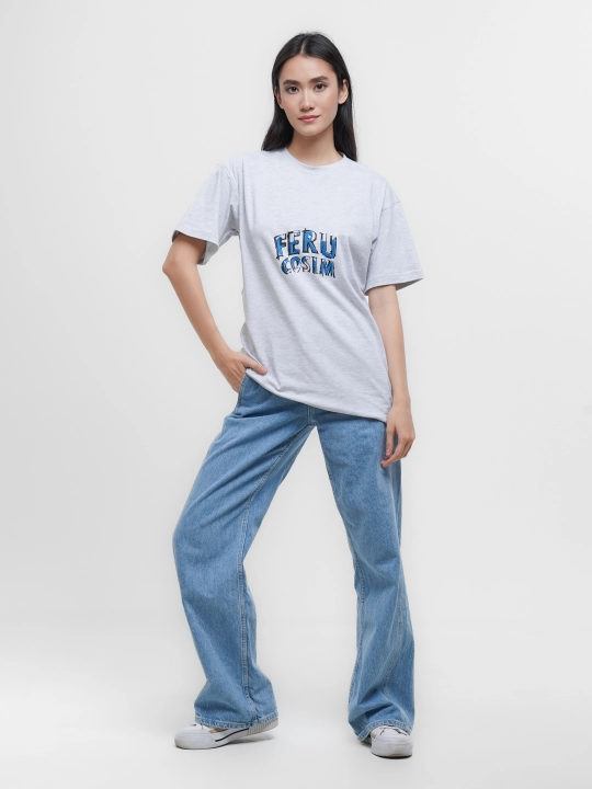 Futbolka unisex oversize FERUCOSIM, ayollar va erkaklar uchun