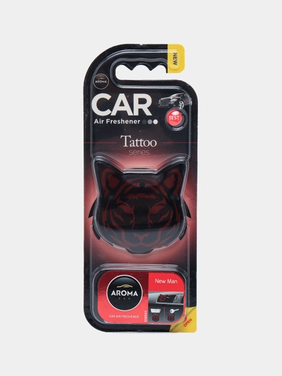 Освежитель Aroma Art cats-Tattoo, new man — ESTERIO-RAMA005