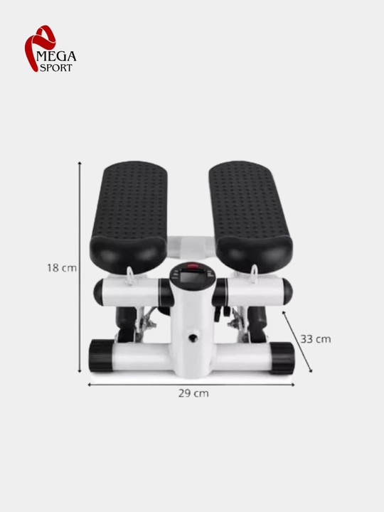 Mini stepper trenajyori, uy sharoitida kardio mashq uchun