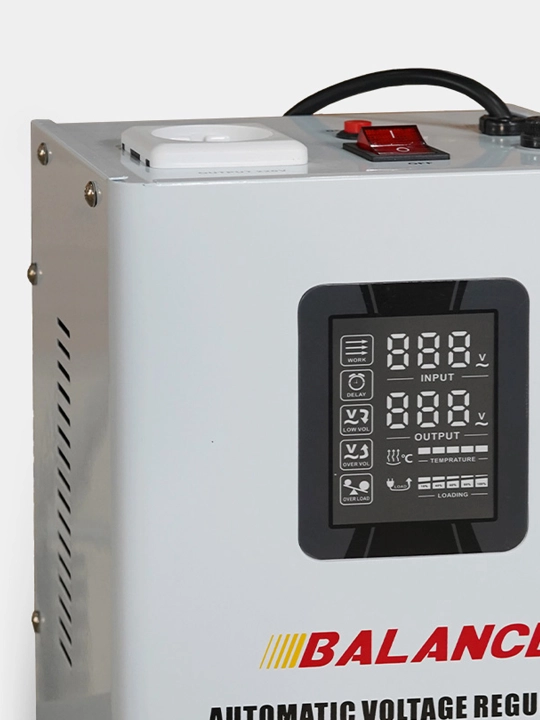 Kuchlanish stabilizatori Balance 1 kVA 1000 VA, latorli, 100-250V