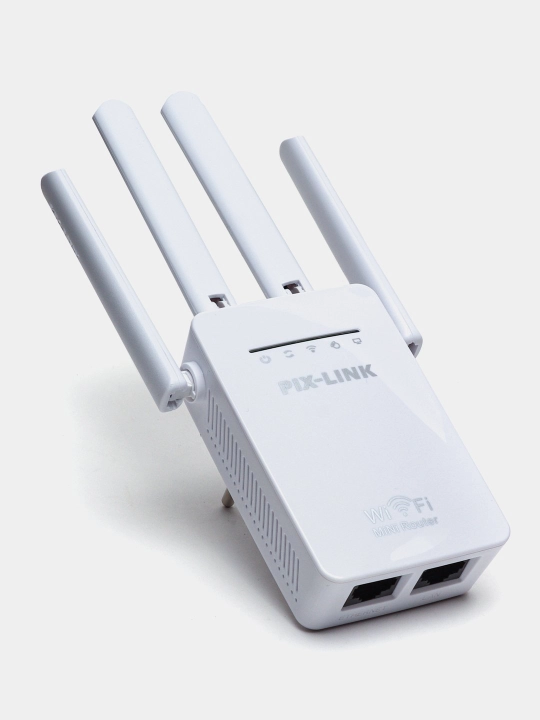 Wi-Fi signal kuchaytirgich,mini router, repiter 3 tasi 1 da Pix-link LV-WR09