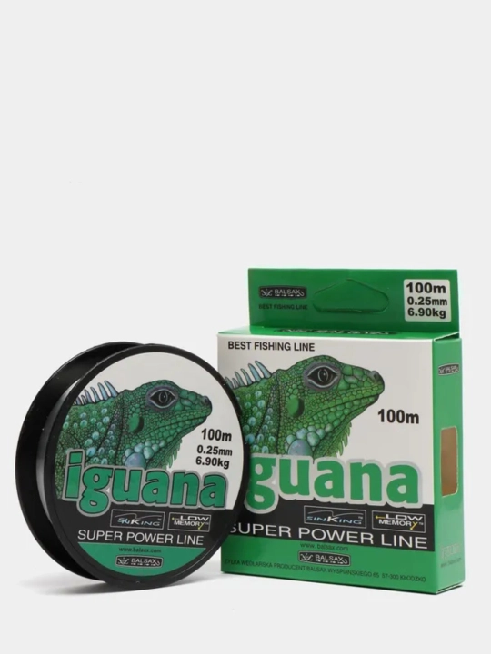 Balsax Iguana sinking leska 100m fider donka va poplavok uchun