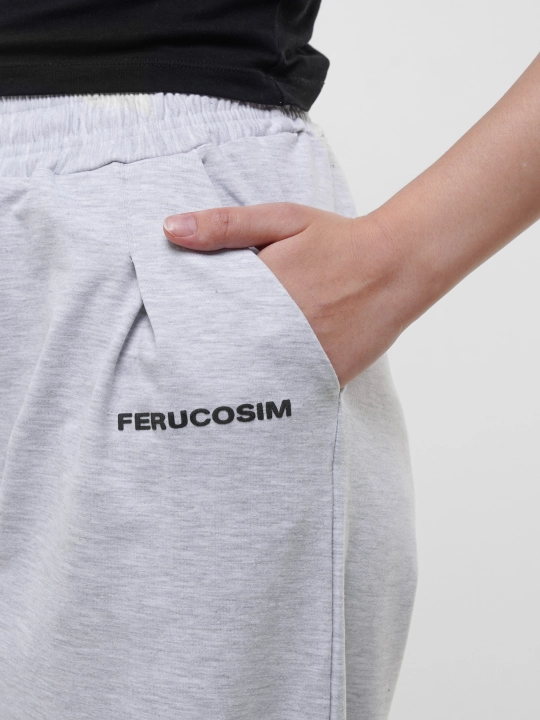 Ayollar uchun keng oversayz kuzgi shimlar FERUCOSIM