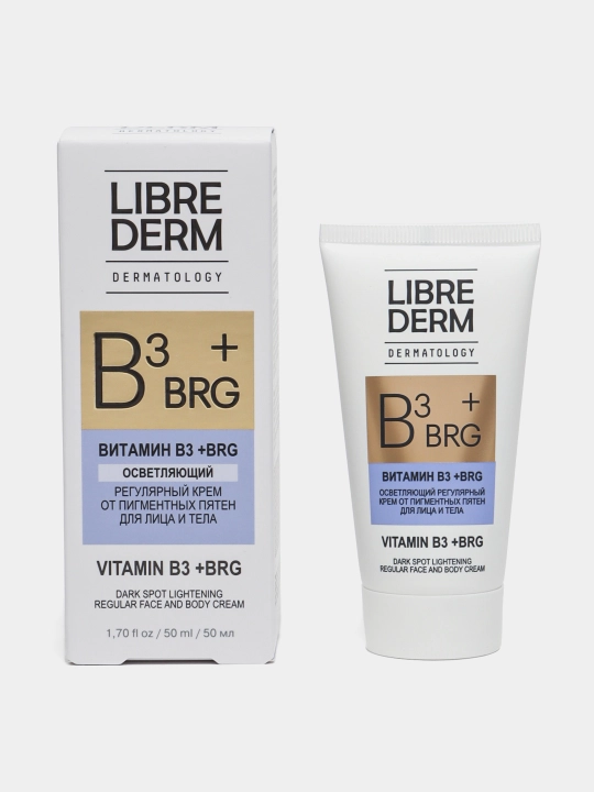 Крем для лица и тела Librederm Dermatology, витамин В3, 50 мл