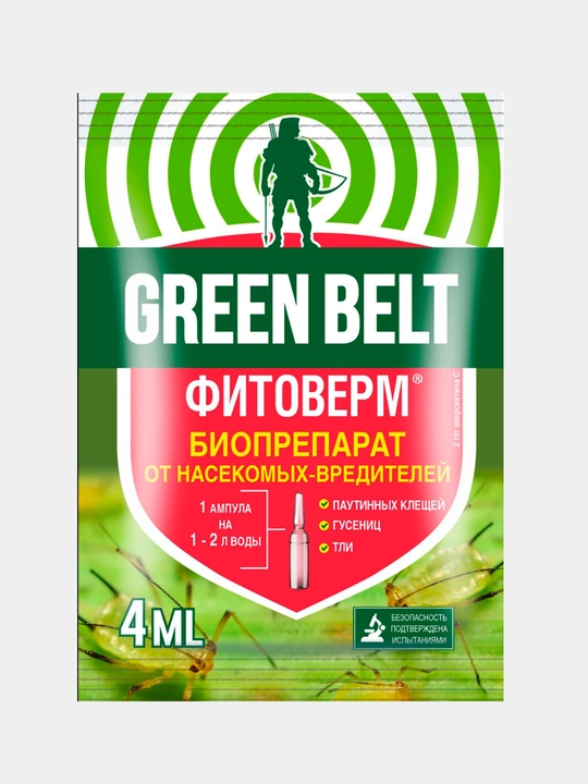 Фитоверм Биопрепарат для борьбы с комплексом вредителей. 4 мл