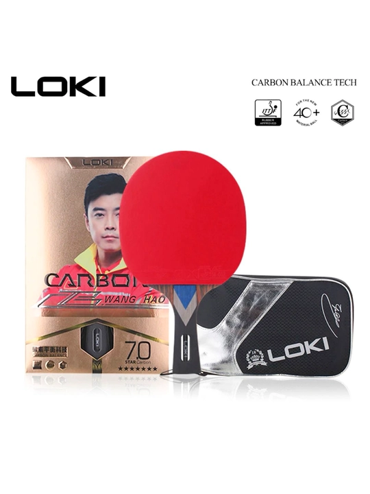 Ракетки для настольного тенниса Loki Carbon 2, 3, 4, 5, 6, 7 Star, ракетки, теннис - 