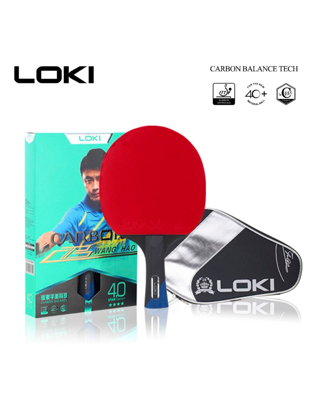 Ракетки для настольного тенниса Loki Carbon 2, 3, 4, 5, 6, 7 Star, ракетки, теннис
