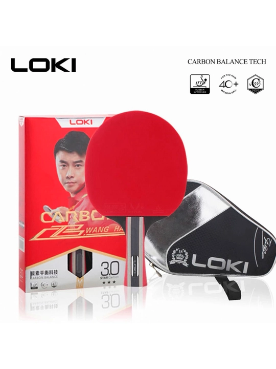 Ракетки для настольного тенниса Loki Carbon 2, 3, 4, 5, 6, 7 Star, ракетки, теннис