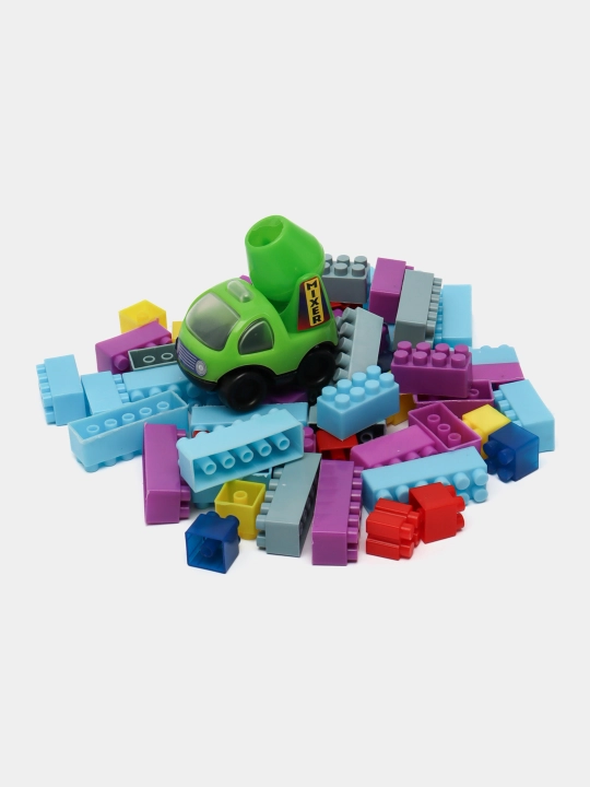 Игрушка конструктор Лего Toys Bricks детский, крупные детали, 60, 120, 240, 480 шт
