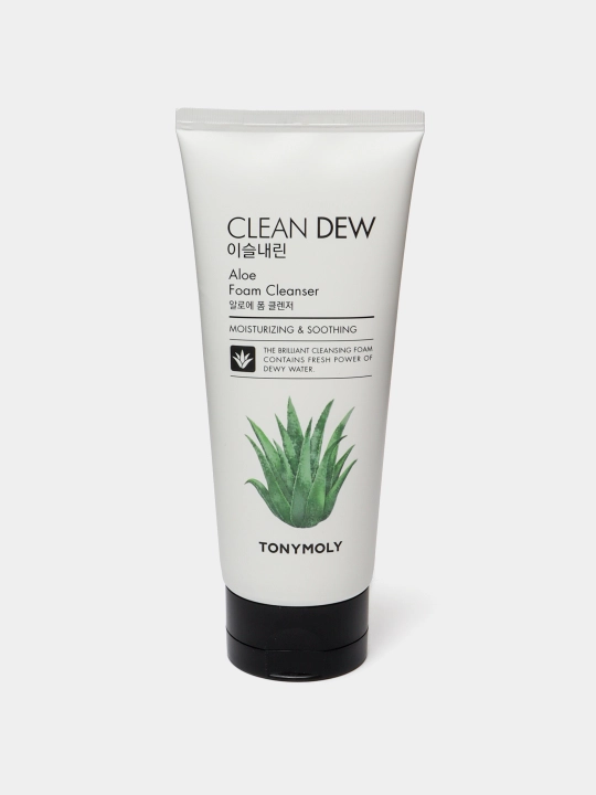 Пенка для лица TonyMoly Clean Dew, алое, 180 мл