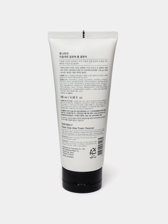 Пенка для лица TonyMoly Clean Dew, алое, 180 мл