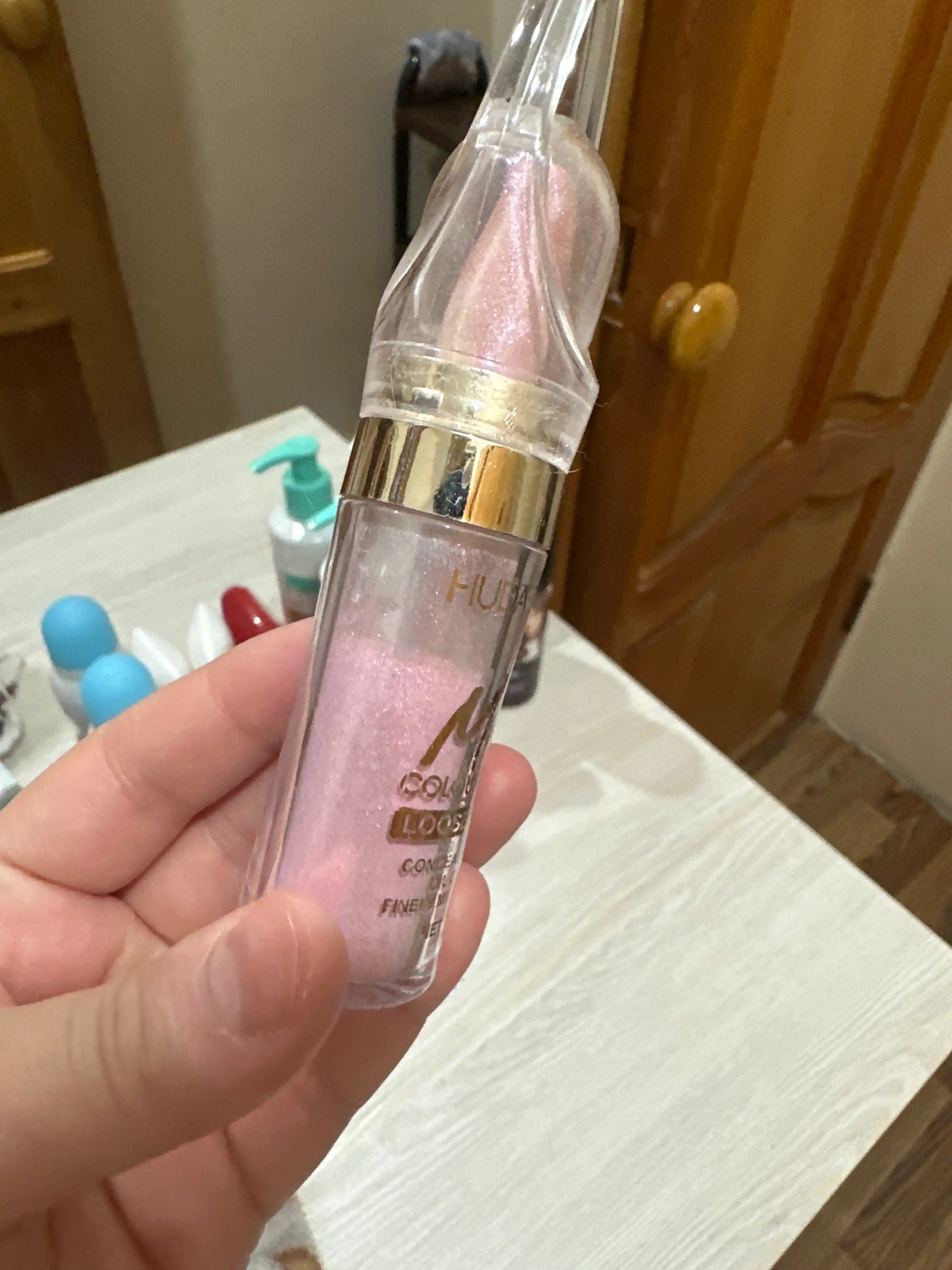 Рассыпчатый хайлайтер для лица и тела с губкой Glitter, с ярким блеском, 12 г