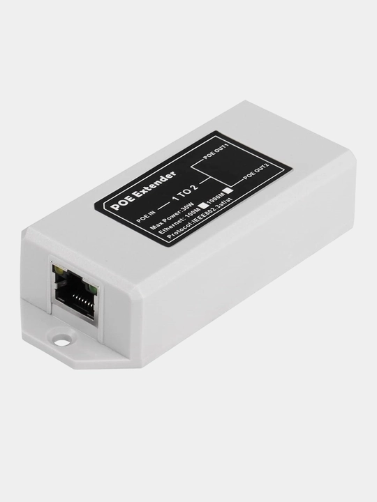 POE Switch, Poe uzaytirgich megabit (10/100) 1 kirish 2 chiqish (ajratuvchi) aktivniy emas - 