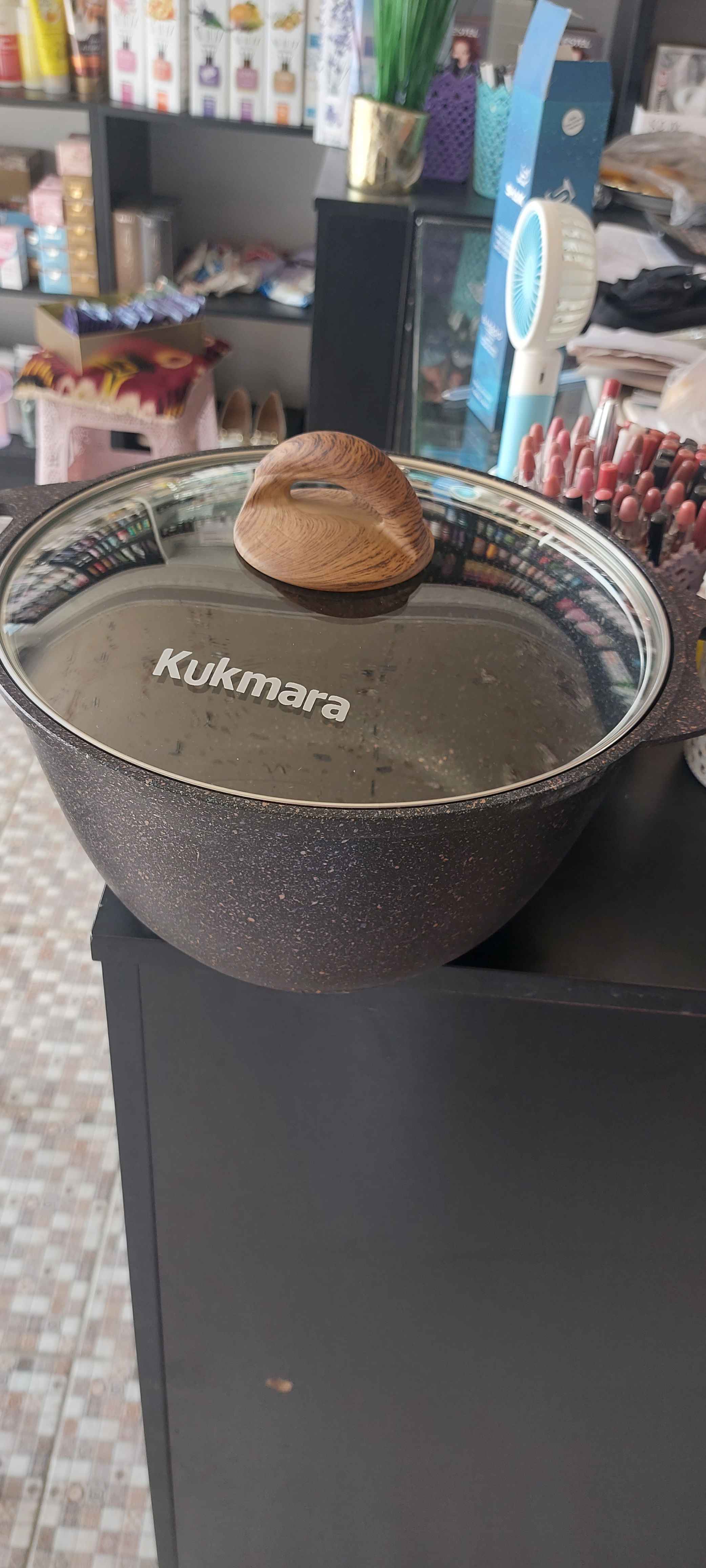 Kukmara qozon va skovorodkalar to‘plami – Granit Ultra seriyasi, yopishmaydigan idishlar