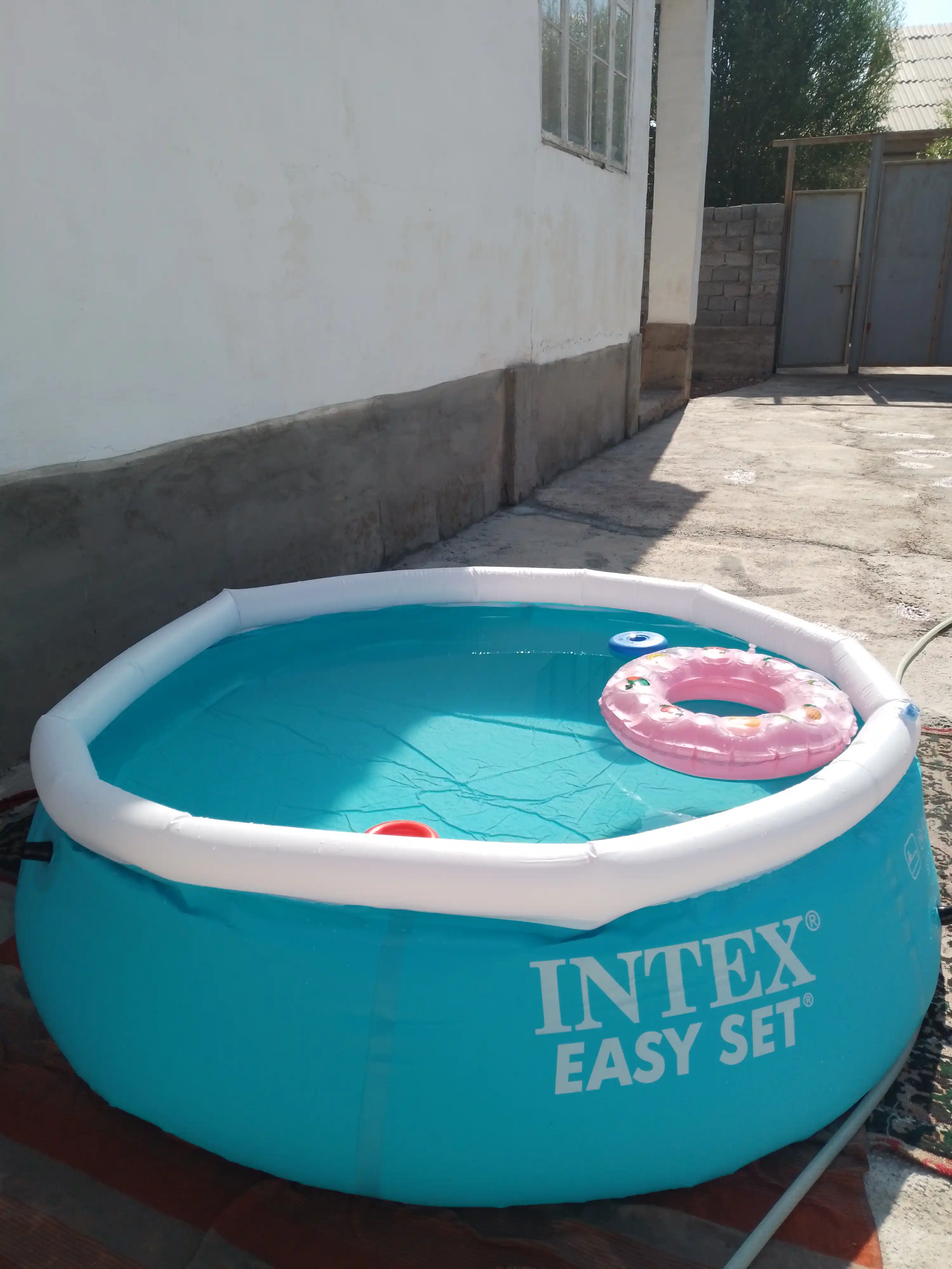 Надувной бассейн Intex Easy Set, с объемом 886-3853 л на выбор, для детей и взрослых