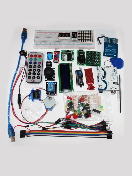 Arduino UNO DIP, стартовый RFID комплект "Arduino starter kit" 