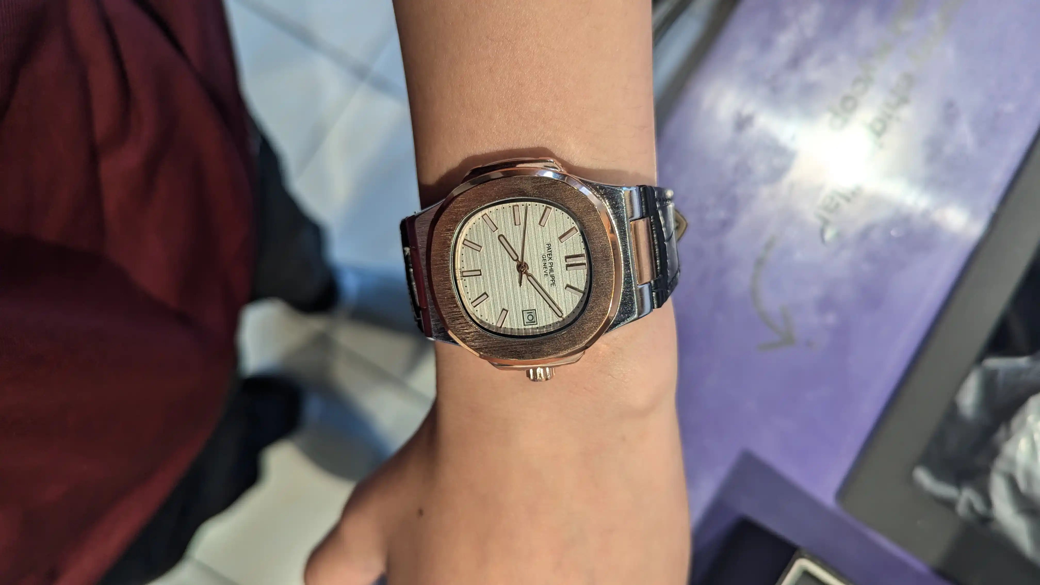Erkaklar, mexanik, qo'l soati Patek Philippe