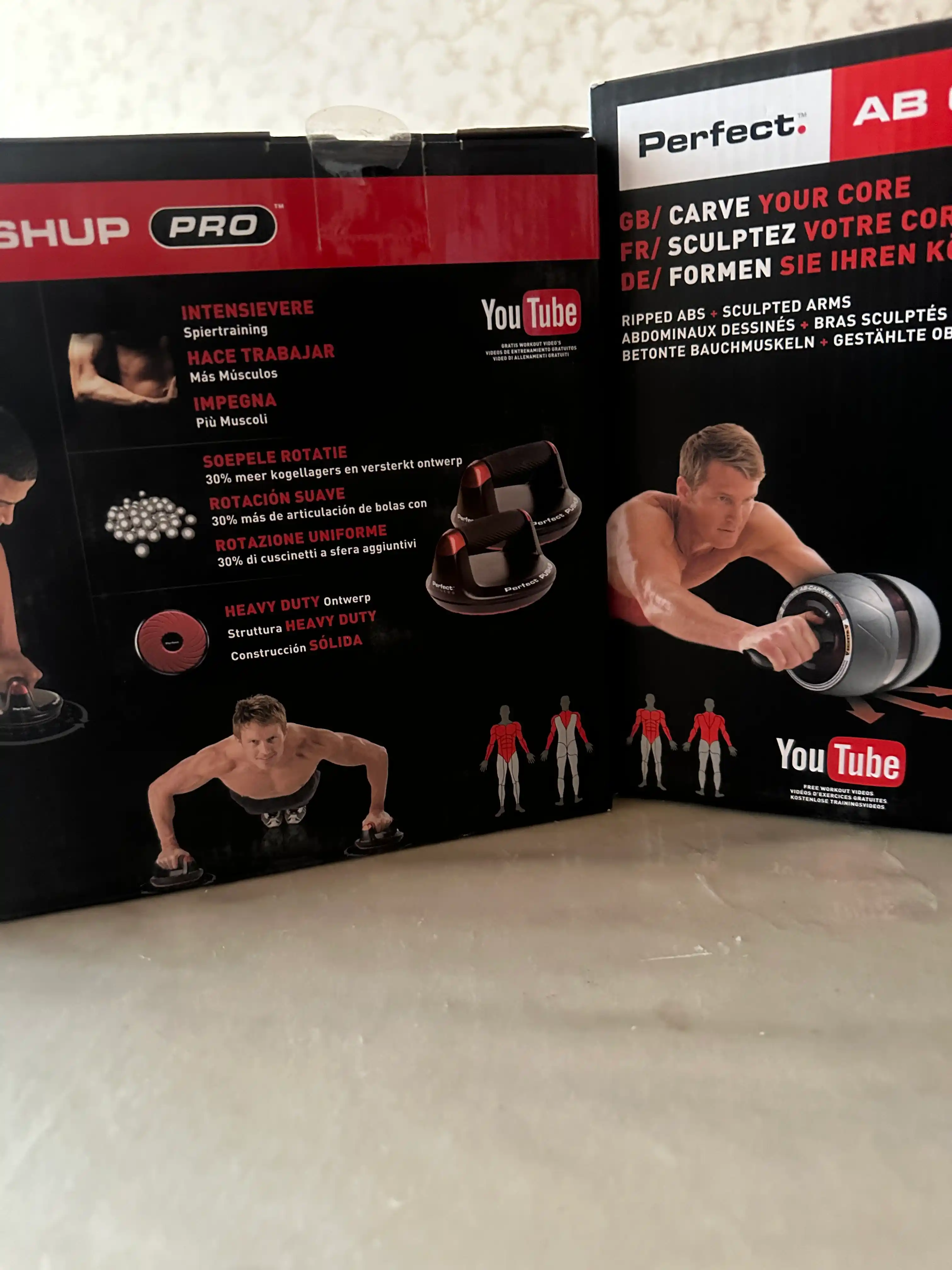 Ролик для пресса Perfect Fitness Ab Carver Pro