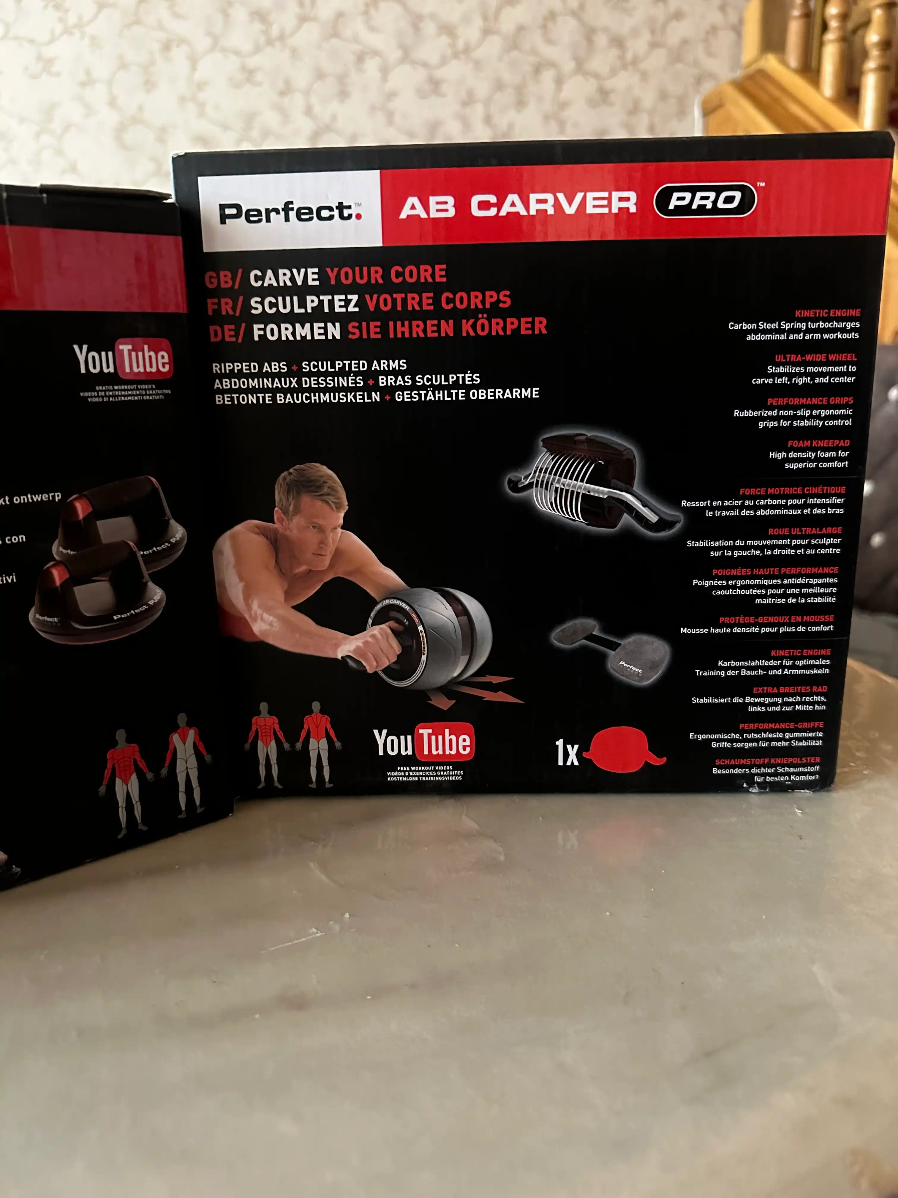 Ролик для пресса Perfect Fitness Ab Carver Pro