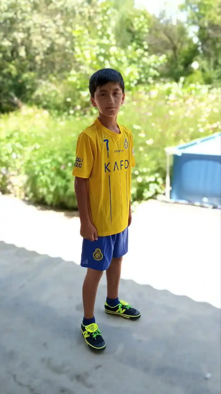 Футбольная форма футболистов Ronaldo, Messi, Mbappe, Salah, Haaland