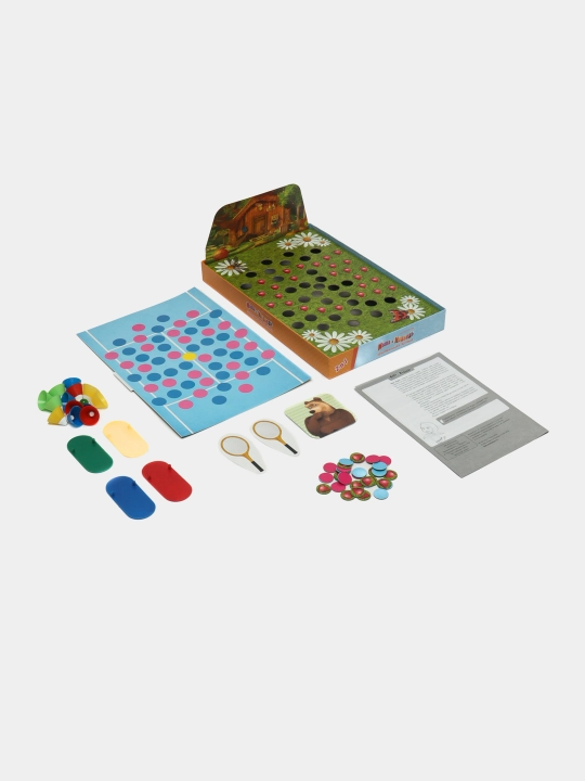 Настольная игра для детей Step Puzzle Земляничная поляна, Маша и Медведь, 1 шт