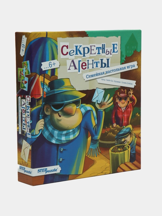 Bolalar uchun stol o'yini Step Puzzle, Maxfiy agentlar, 1 dona - 