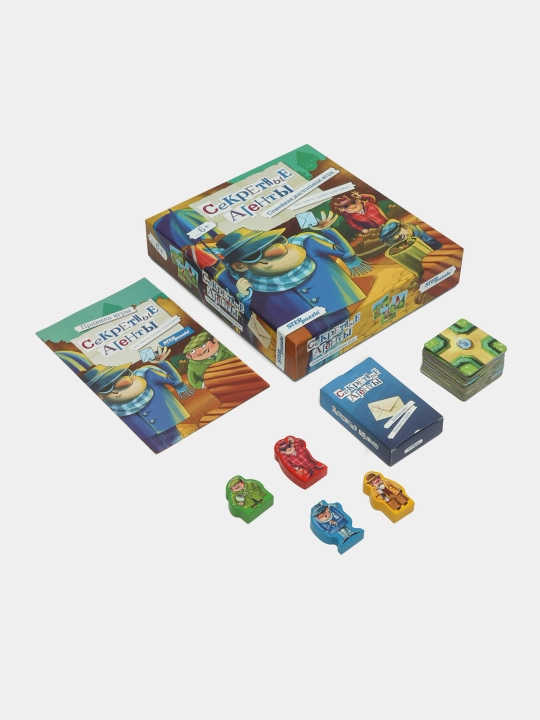 Настольная игра для детей Step Puzzle, Секретные агенты, 1 шт