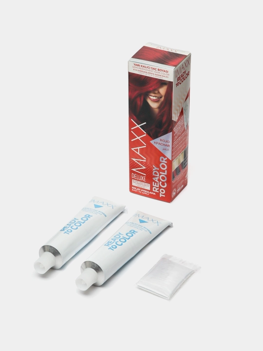 Полуперманентная краска для волос MAXX Deluxe, временная, кондиционер для нанесения цвета