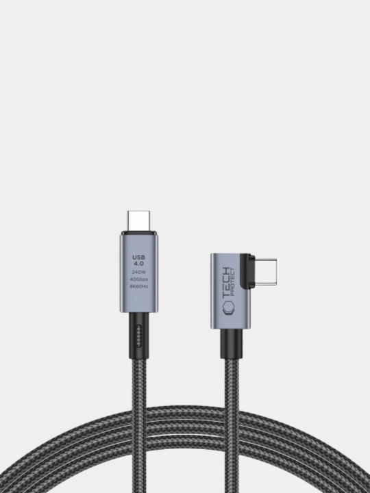 240w type-C kabeli, 8k 60Hz ma'lumotlar kabeli, usb 4.0, 40gbps