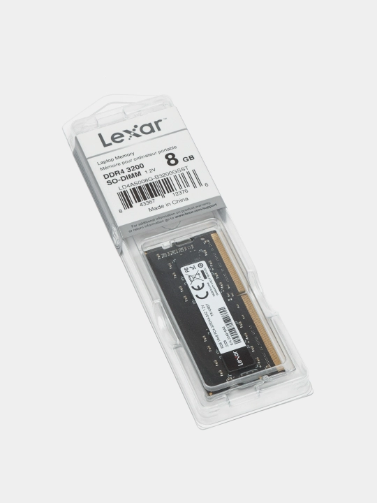 Operativ xotira OZU DDR4 Lexar 8 gb 16 gb 32 gb 3200 MHz sodimm, noutbuk uchun 