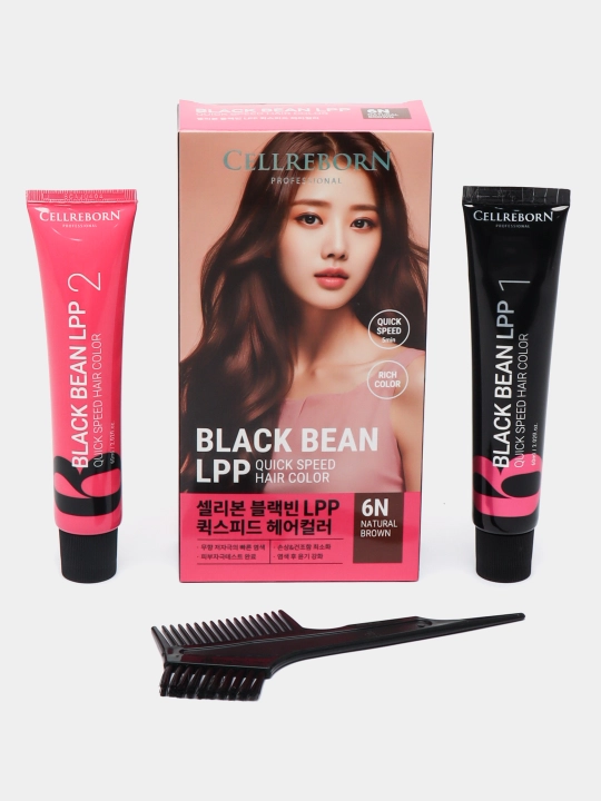 Sochni bo'yash Cellreborn Black Been LPP, 60 g - 