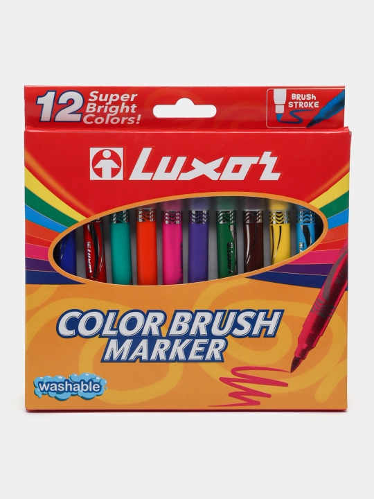 Fmast qalam Color Brush Luxor 12 rang - 