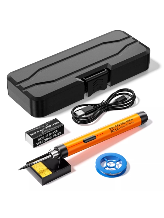 Payalnik Portativ simsiz elektr kavsharlagich USB Type-C qayta zaryadlanuvchi 3.7V 8W - 