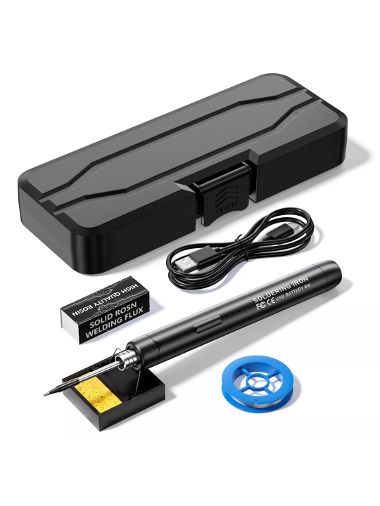 Payalnik Portativ simsiz elektr kavsharlagich USB Type-C qayta zaryadlanuvchi 3.7V 8W - 