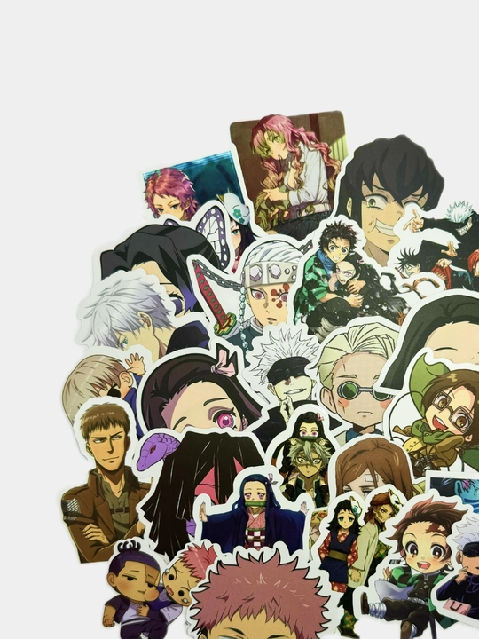 Stiker to'plami Anime Blade, Demon Slayer, 25-50 dona