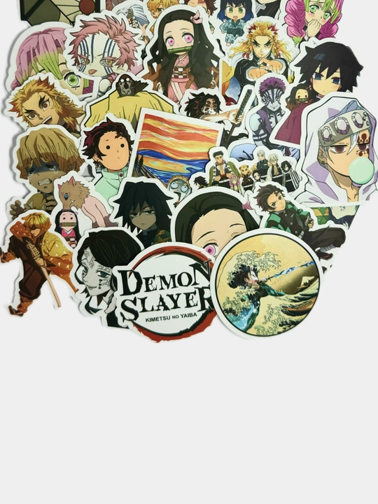 Stiker to'plami Anime Blade, Demon Slayer, 25-50 dona