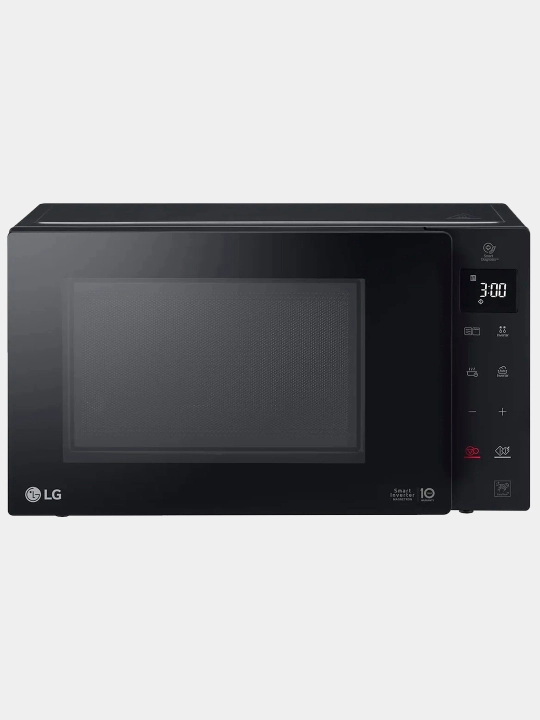 Mikroto'lqinli pech LG MH6336GIB, 23 litr, grill va Smart Inverter texnologiyasi bilan