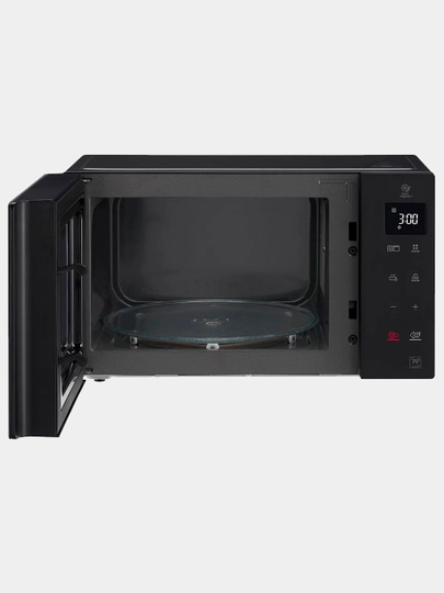 Mikroto'lqinli pech LG MH6336GIB, 23 litr, grill va Smart Inverter texnologiyasi bilan