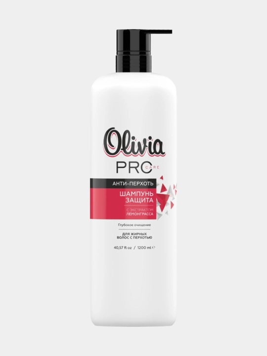 Shampun Olivia PROcare Qazg'oqqa qarshi, 1.2 litr