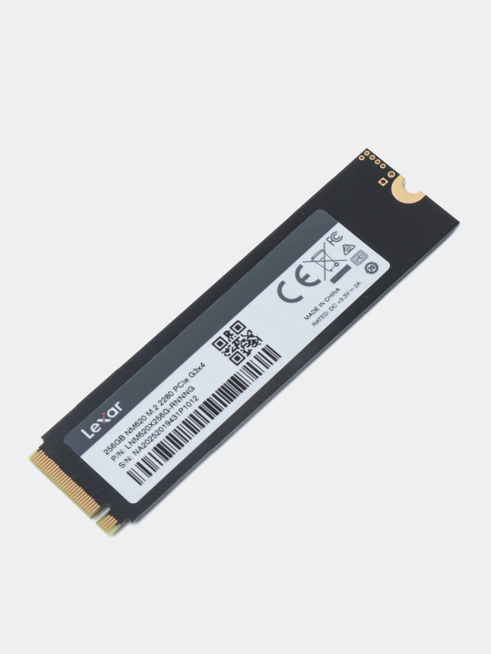 Qattiq disk xotira Lexar NVMe SSD 256 GB, 512 GB, 1 TB  M.2  NVMe  SSD