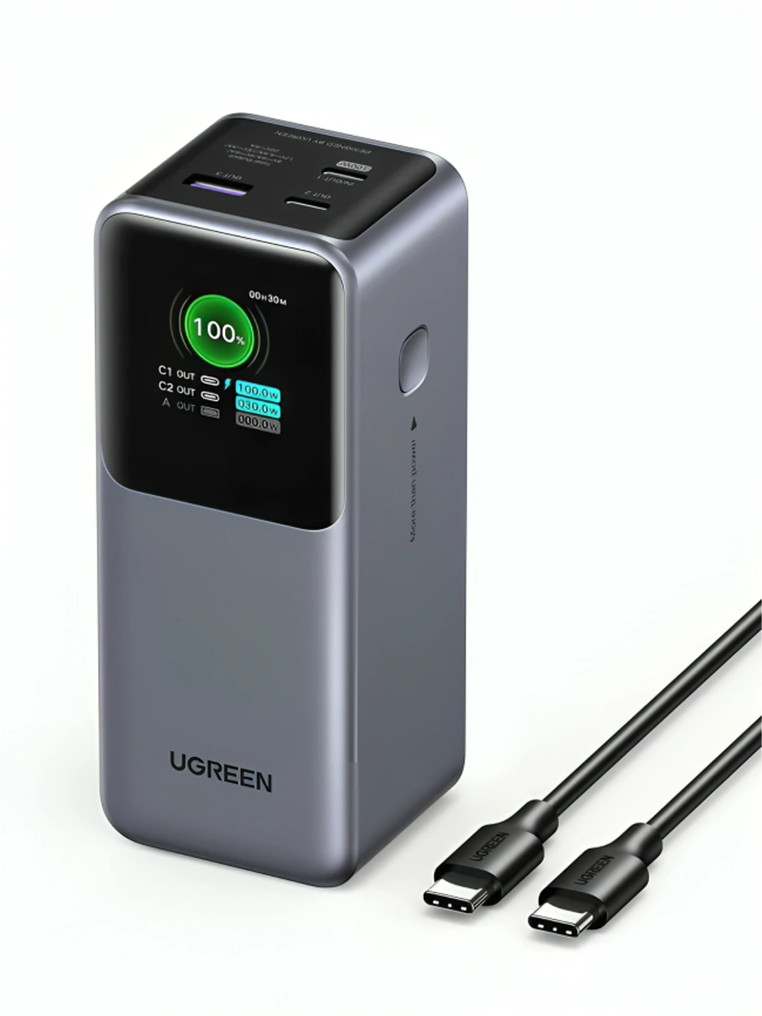 Powerbank UGREEN Nexode 200W 25000 mA/s noutbuk, telefon va boshqa elektronikalarga 2