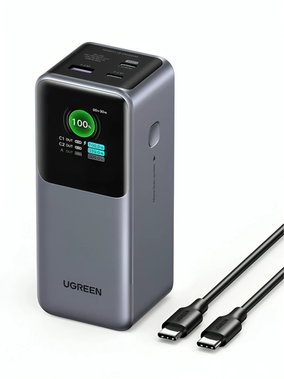 Powerbank UGREEN Nexode 200W 25000 mA/s noutbuk, telefon va boshqa elektronikalarga 2