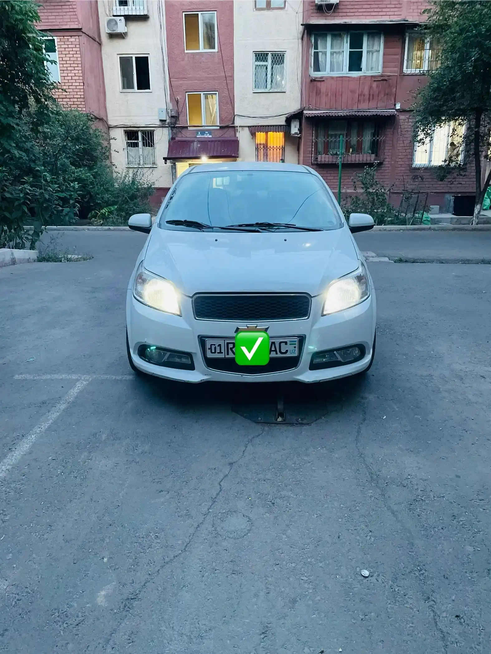 Svetodiod lampa T10, universal, avtomobil raqami uchun