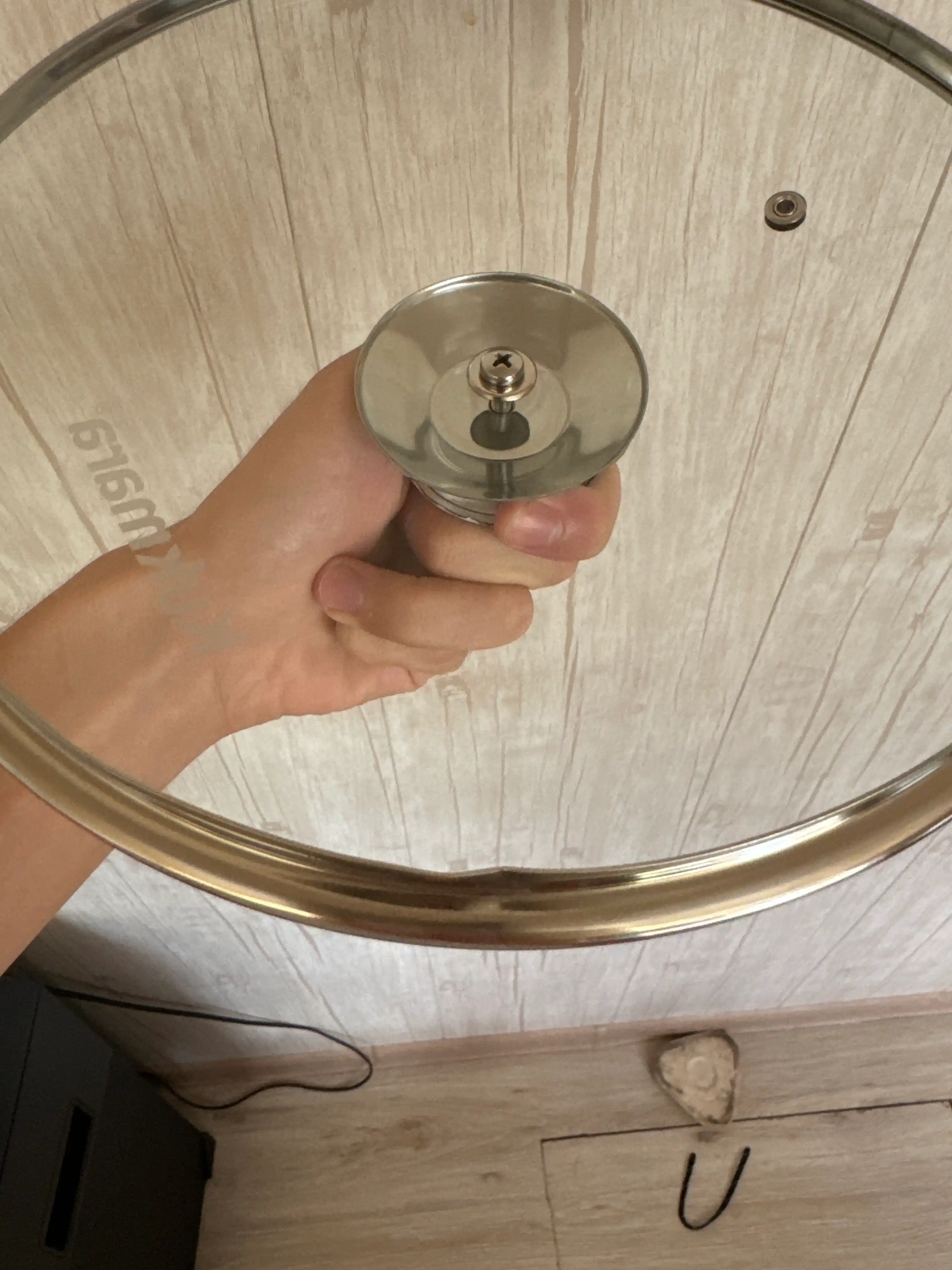Kastryulya Kukmara Trendy Style, shisha qopqoq bilan, yopishmaydigan qoplama