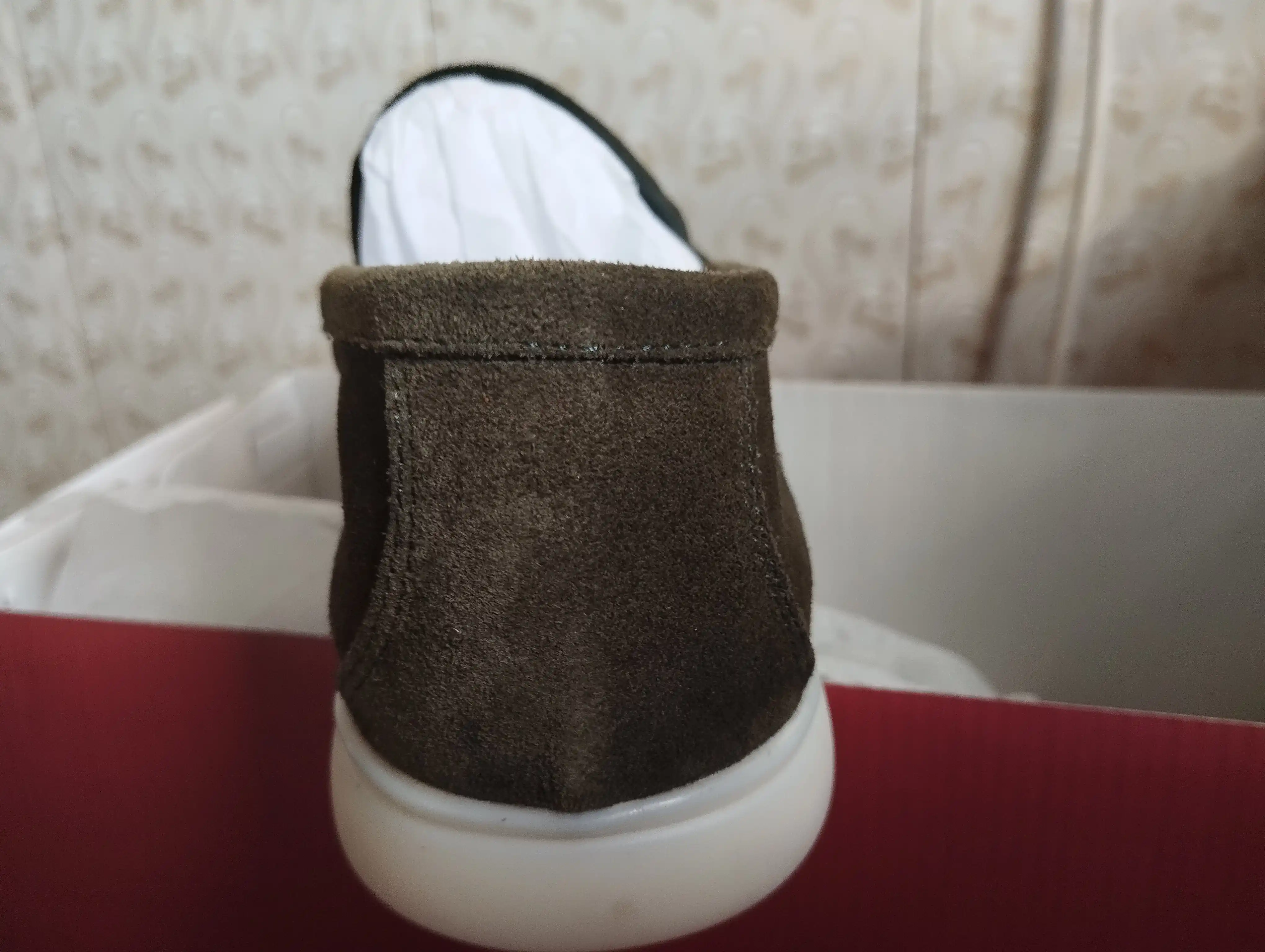 Мужские мокасины, из 100% натурального замша, 39-44