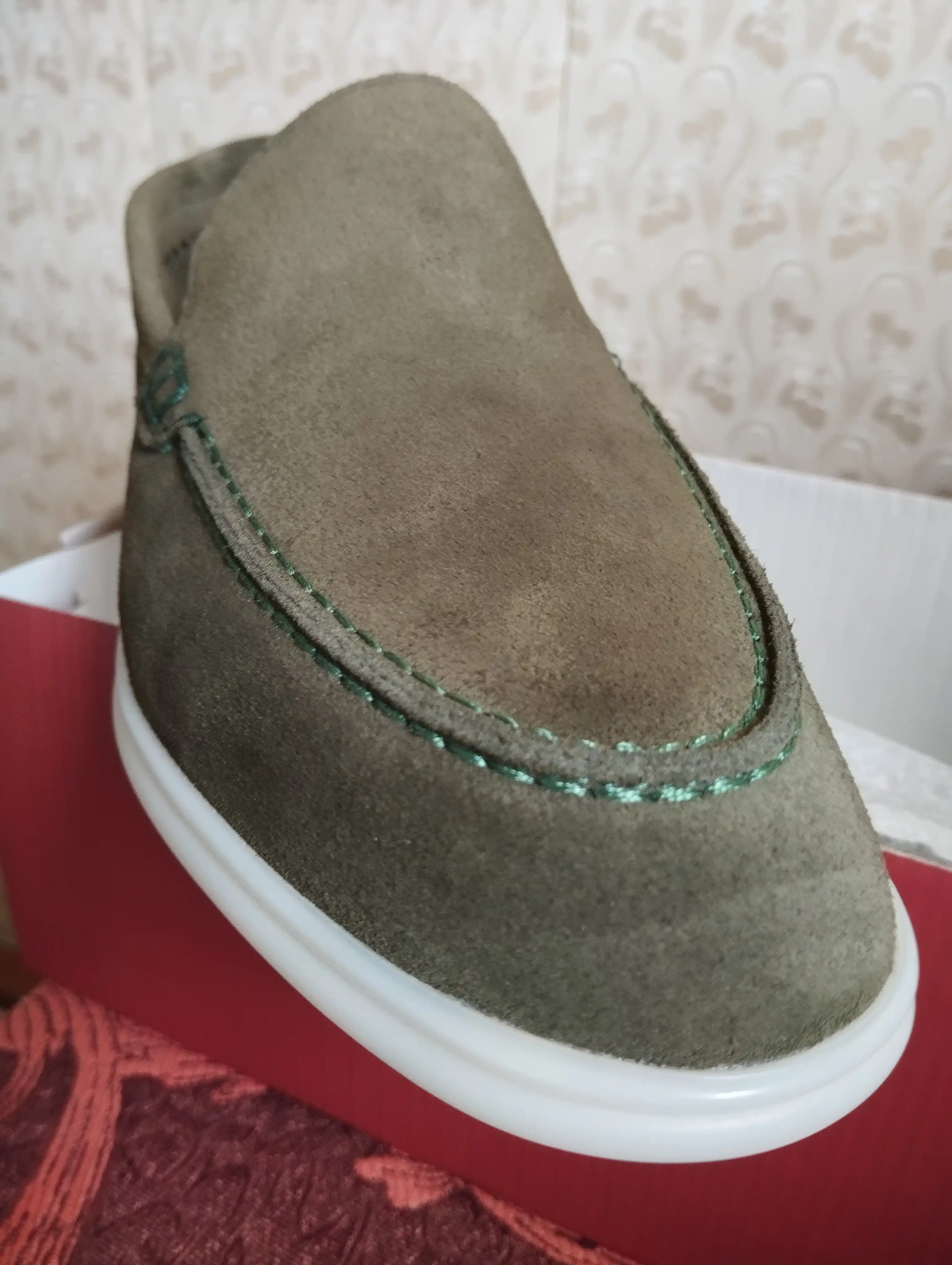 Мужские мокасины, из 100% натурального замша, 39-44